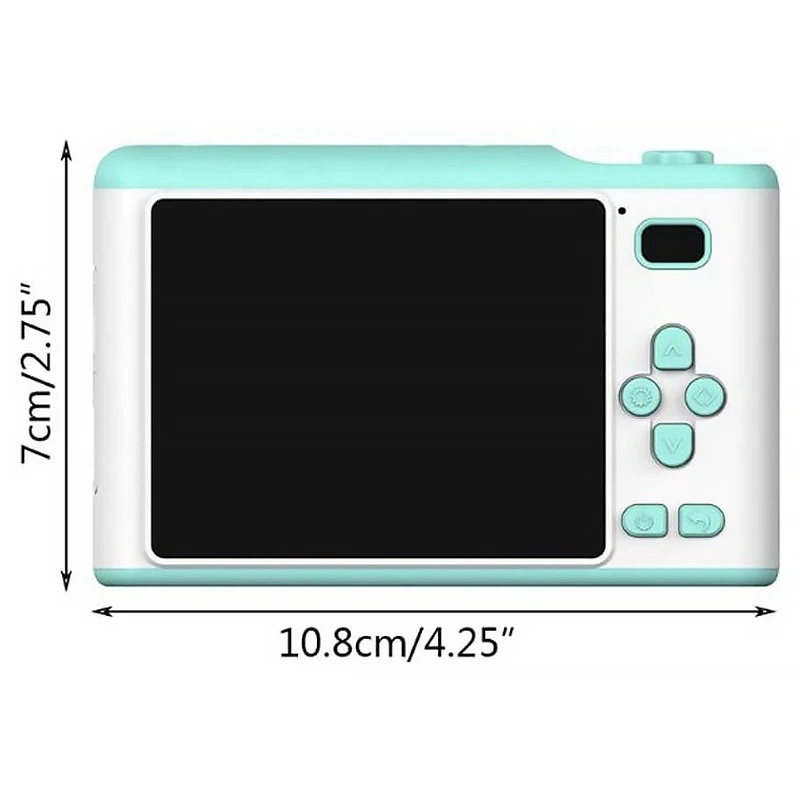 

2.8 Inch Touch-Screen Kids Camera 8.0MP Digital Camera Rechargeable Camcorder with 32GB SD Card Included