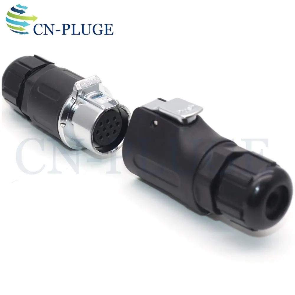 XHP20 водонепроницаемый 10 контактный разъем док станции авиационный Автомобильный