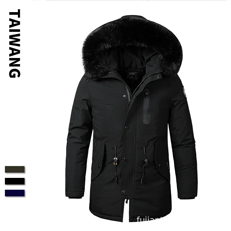 Мужская зимняя верхняя одежда водонепроницаемая куртка парка для мужчин новинка