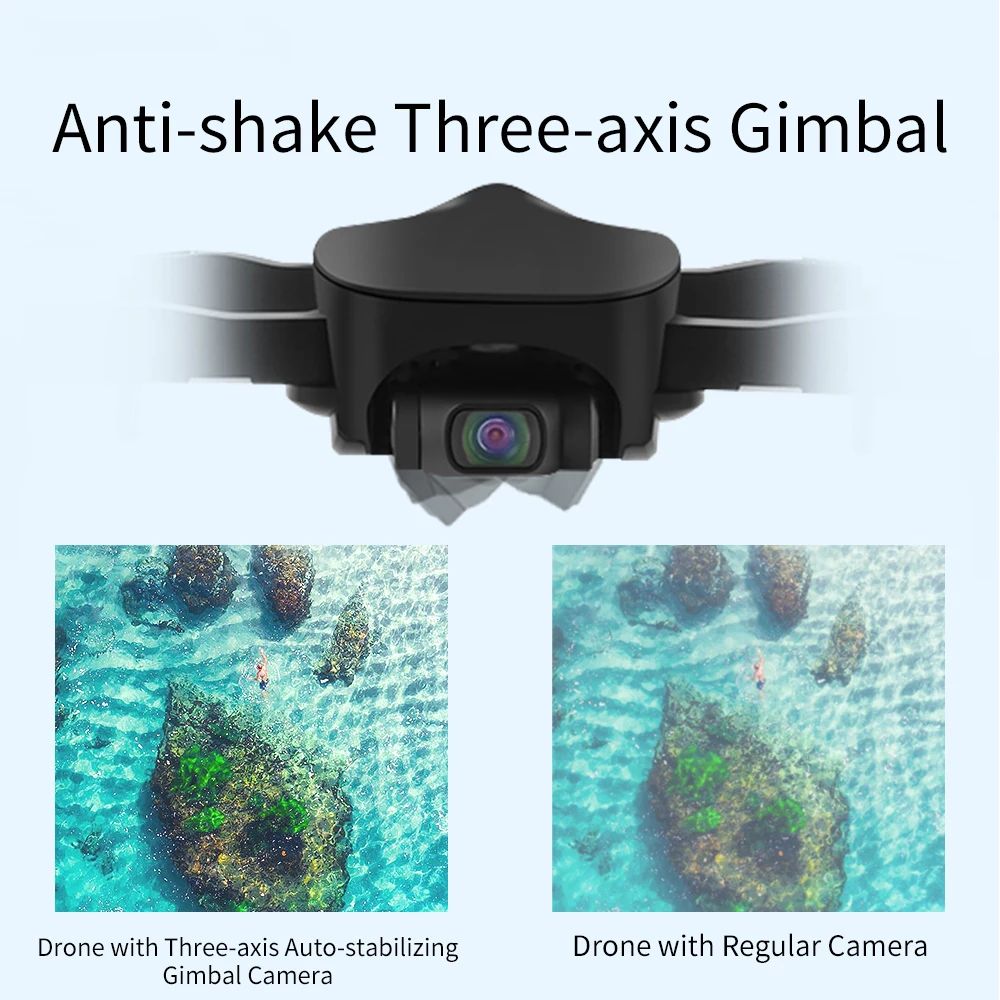 2020 X12 GPS беспилотные летательные аппараты с Wi-Fi FPV 4K HD Камера бесщеточный мотор