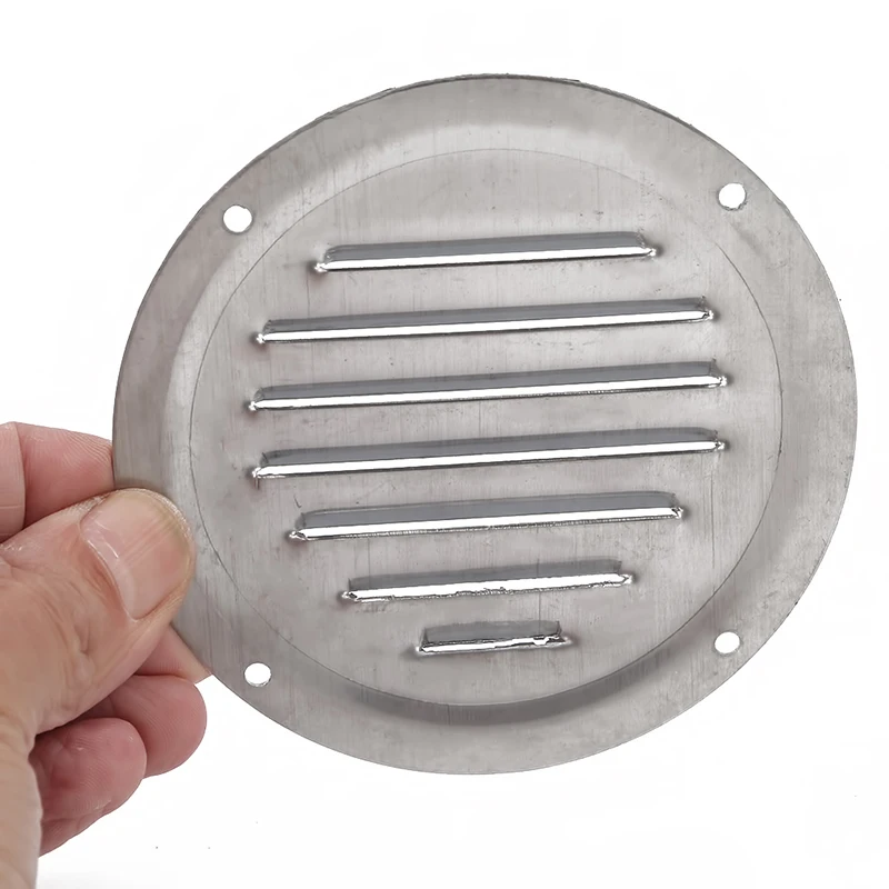 

Heavy Duty 4/5 Inch Round Louvered Vent Grill Cover Air Marine Hardware Boot Vent Accessoires High Quality Durable Parts