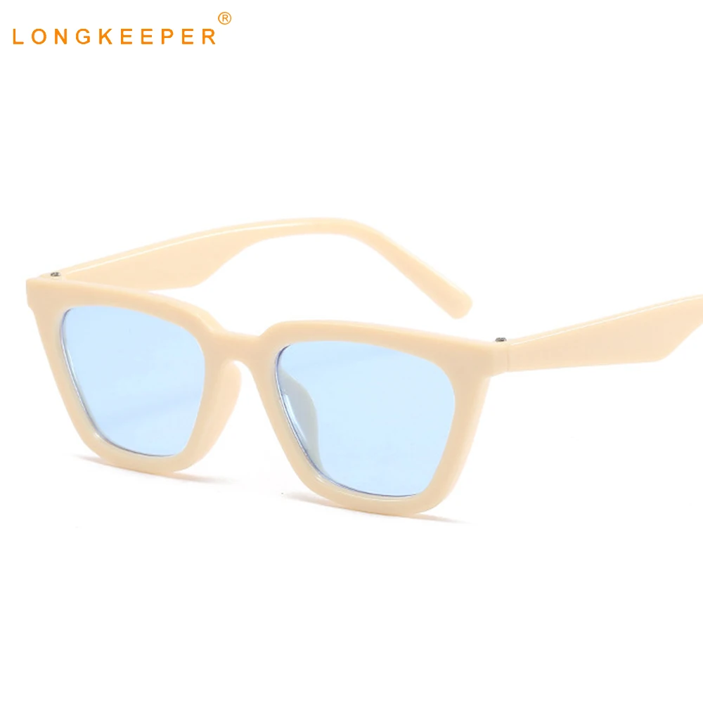 

LongKeeper Luxury Square Sunglasses Women 2021 Trend Cat Eye Sun Glasses Female Vintage Travel Shades UV400 Lentes De Sol Mujer