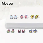 Новое поступление Аниме Digimon Приключения Agumon Gabumon Piyomon Tentomon Palmon акриловая смола серьги со вставками из эпоксидной смолы подарки