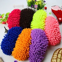 sweeper lazy mop overshoes microfiber chenille floor dust removal slippers mop hoods shoes cleaning tool
