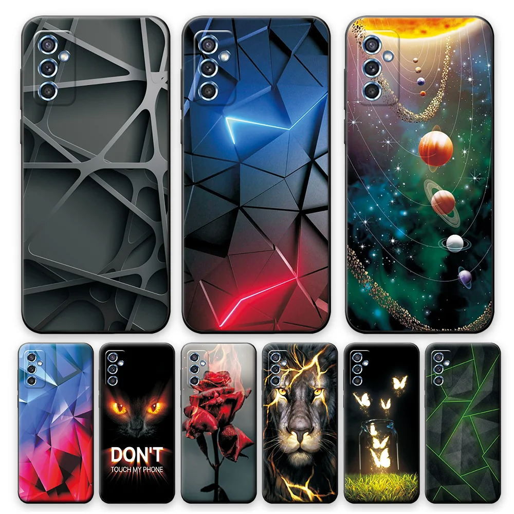 

For Samsung Galaxy M52 5G Case SM-M526 Silicone Back Cover M 52 2021 New Fashion Cute Phone Case For Samsung M52 5G 6.7 inch
