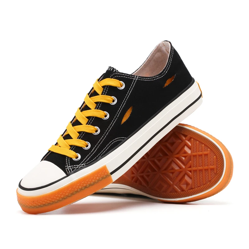 Парусиновая обувь мужская повседневные кроссовки на шнуровке холщовая