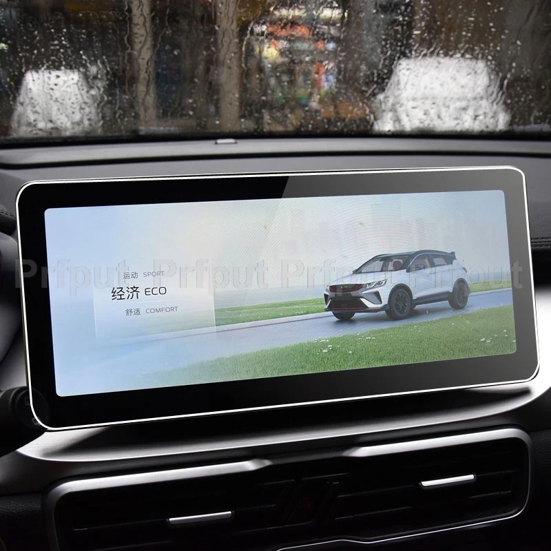 

Tempered glass screen protector film For Geely Coolray Escape SX11 2021 Car radio GPS Navigation Interior accessories