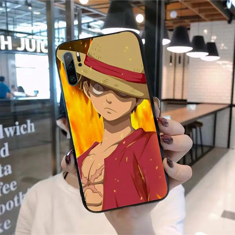 

One Piece Luffy Phone Case For Huawei P20 P30 P40 lite Pro P Smart 2019