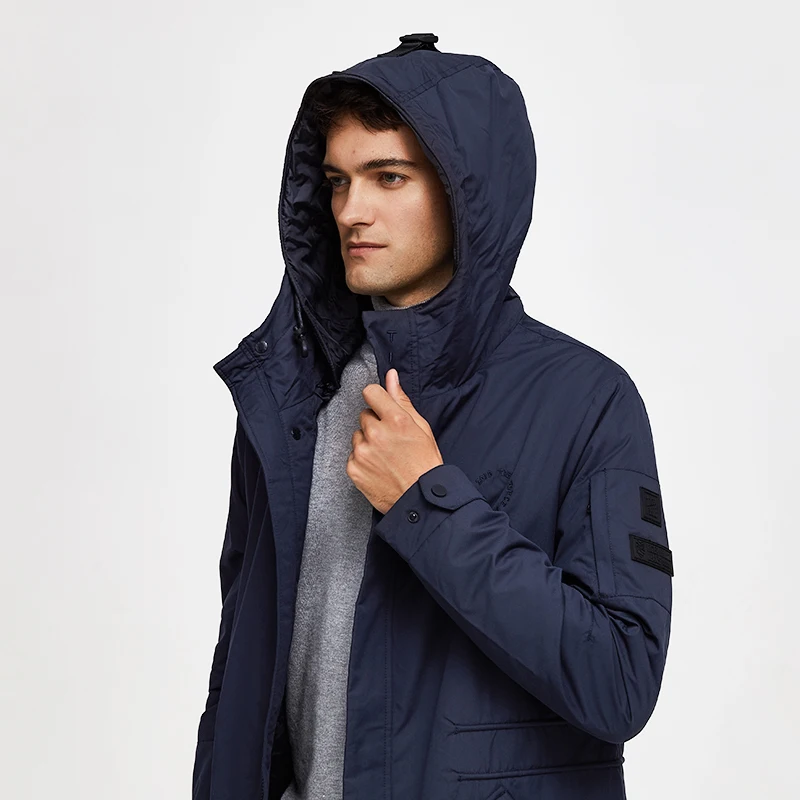 50235 $28 8|tiger force|solid jacketpadded coat men |