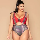 Сплошной купальник 2 в 1 с высокой талией и бантом, женский купальный костюм, накидка, монокини, бандажный купальник большого размера, размера плюс размер