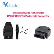 1 в 2 Преобразованный кабель OBD2 плоский удлинитель с 16Pin подключен 3FT OBD2 Мужской к двойной женский локоть удлинитель