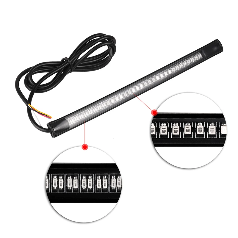 Motorcycle Tail Light Brake Stop Signal Strip for Kawasaki KX65 KX80 85 KX125 KX250 KX250F KX450F KLX450R KLX125 |