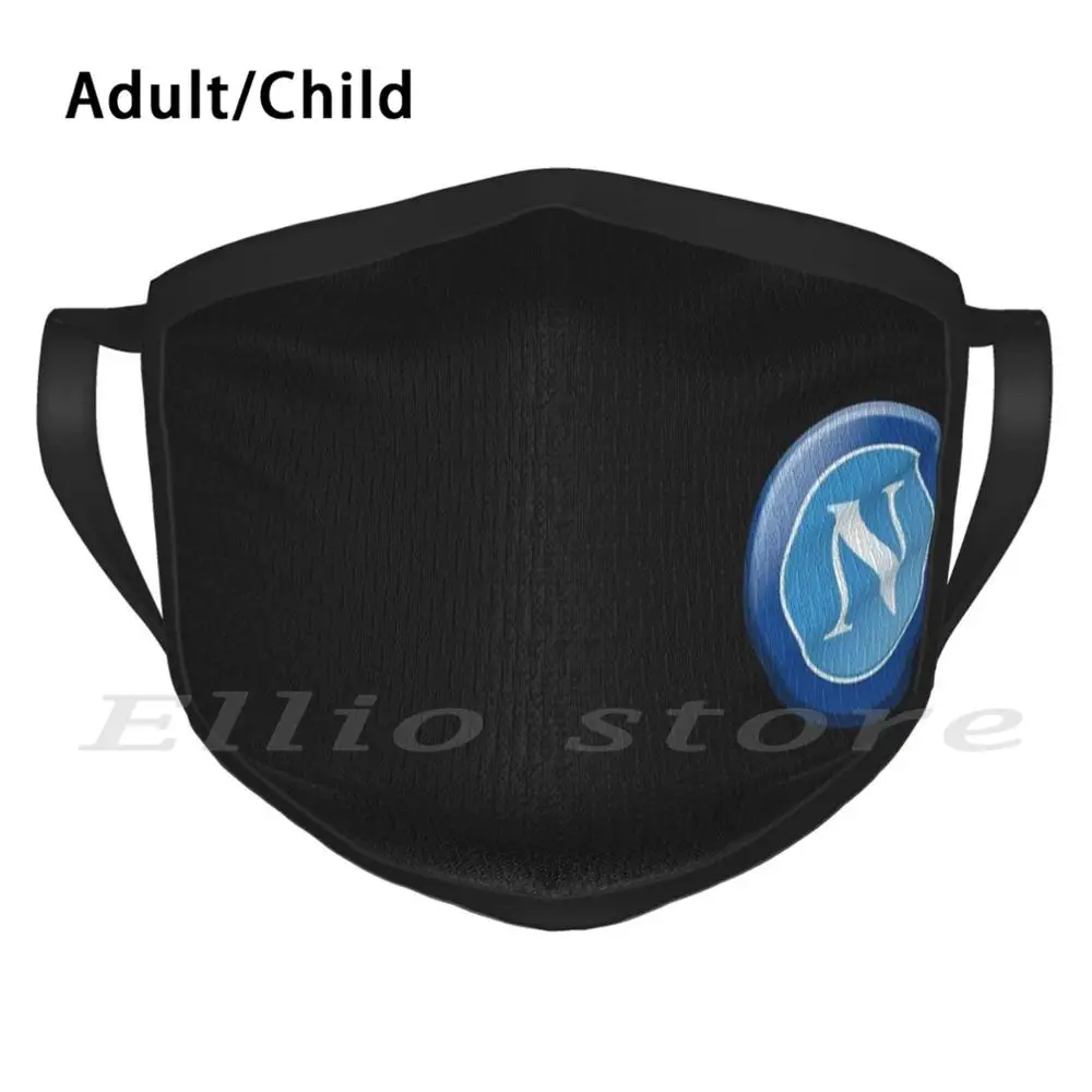 

Теплый шарф футбольного клуба «Неаполь», для взрослых и детей, маска «Неаполь кальций», Италия, Испания, футбол, спорт, Марадона, Неаполь