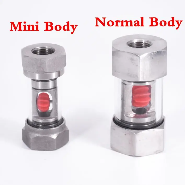 1/4 &quot3/8&quot 1/2 &quot3/4&quot 1 &quotBSPT женский в онлайн 304 Нержавеющая сталь окна индикатор