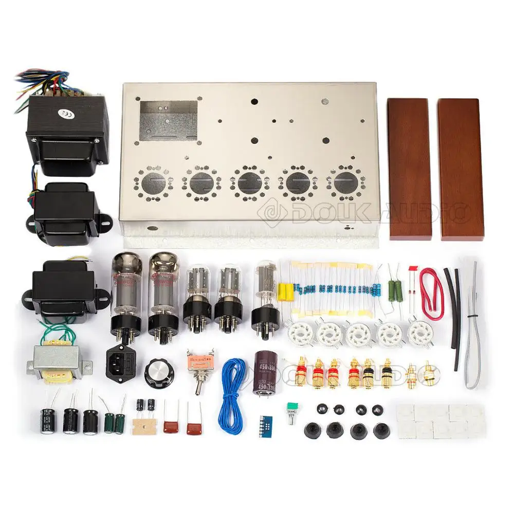 Douk аудио hi fi 6P3P вакуумный трубный усилитель Одноконтурный чистый мощности класса