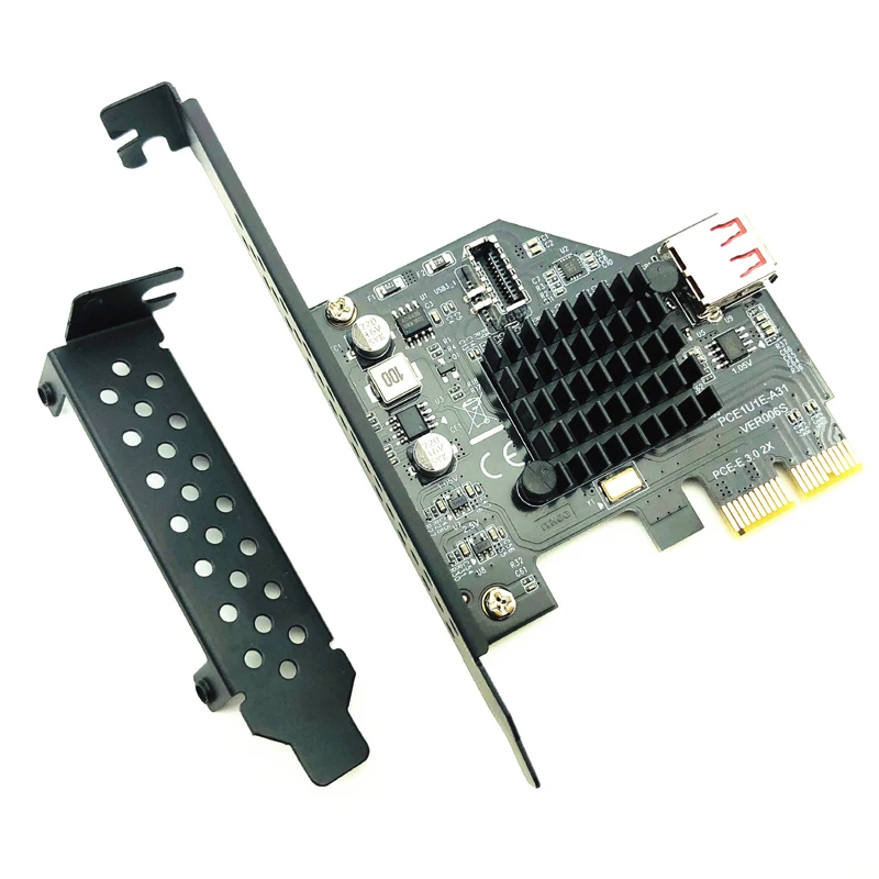 H1111Z добавить на карты PCI Express 3 0 USB 1 E карта PCIE адаптер Райзер TYPE USB3.1 Gen2 10 Гбит/с + USB2.0