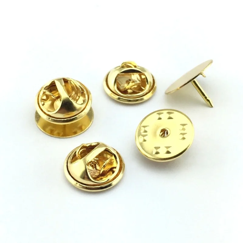 20sets/lot Gold Silver Color Brooch Base Holder Pin Badge For Diy Jewelry Making Finding 12mm Cabochon Bas |