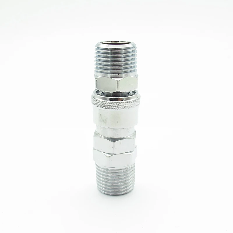 2PCS Pneumatic Fitting C Type Air Line Quick Coupling Connector Coupler Adapter For Compressor PM20 SM20 PM30 SM30 PM40 SM40 |