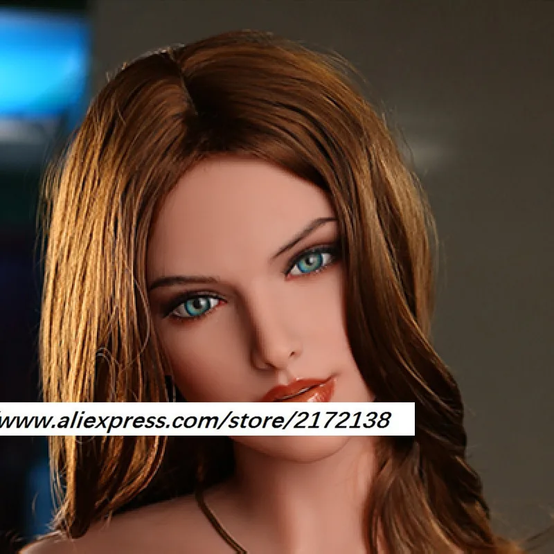 WMDOLL секс-кукла из тпе головы Tan skin секс кукла для 150-176 см Любовные куклы