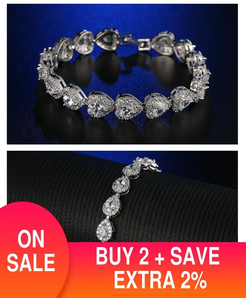 

2021 New Luxury 18CM Heart 925 Sterling Silver Bracelet Bangle For Women Anniversary Gift Jewelry Bulk Sell Christmas S5777