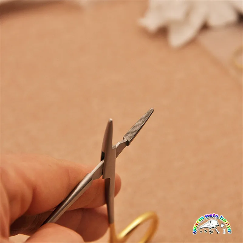 Держатель иглы медицинский хирургический инструмент из нержавеющей стали для