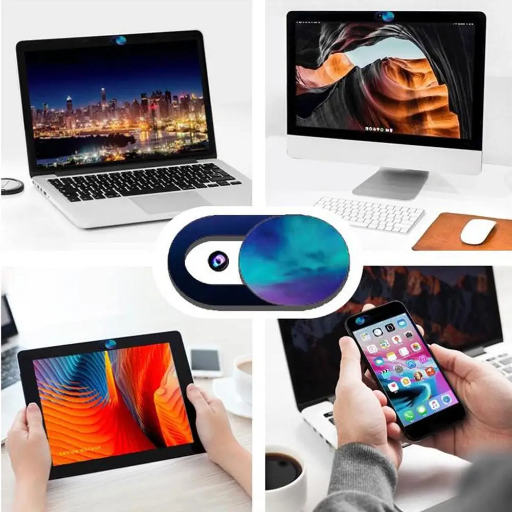 

Webcam Cover Universal Phone Antispy Camera Cover For IPad Privacy Laptop Sticker Macbook Tablet PC Web Lenses For Xiaomi D0E4