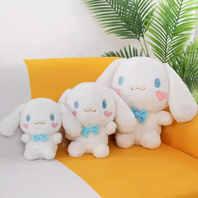 Mu&ntilde;eco de peluche de perro de la pel&iacute;cula Cinnamorol para ni&ntilde;os, mu&ntilde;eco suave de dibujos animados, regalo de cumplea&ntilde;os, Anime, env&iacute;o a novia-5