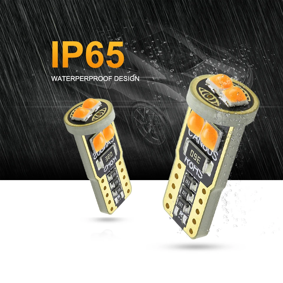 ANMINGPU 2x сигнальная лампа Led W5W Canbus T10 светодиодные лампы 3030SMD 194 168 автоматический