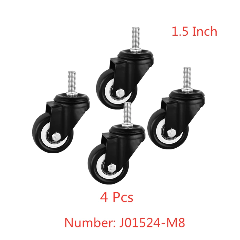 4 шт./лот 1 5 дюймов черного и золотого цвета сверла винт двойной подшипник