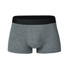 Трусы-боксеры мужские хлопковые, популярные пикантные мягкие шорты, пикантное нижнее белье