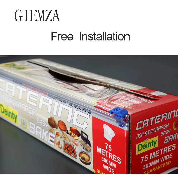 Диспенсеры для пластиковой пленки GIEMZA Home и резак фольги пищевой диспенсер