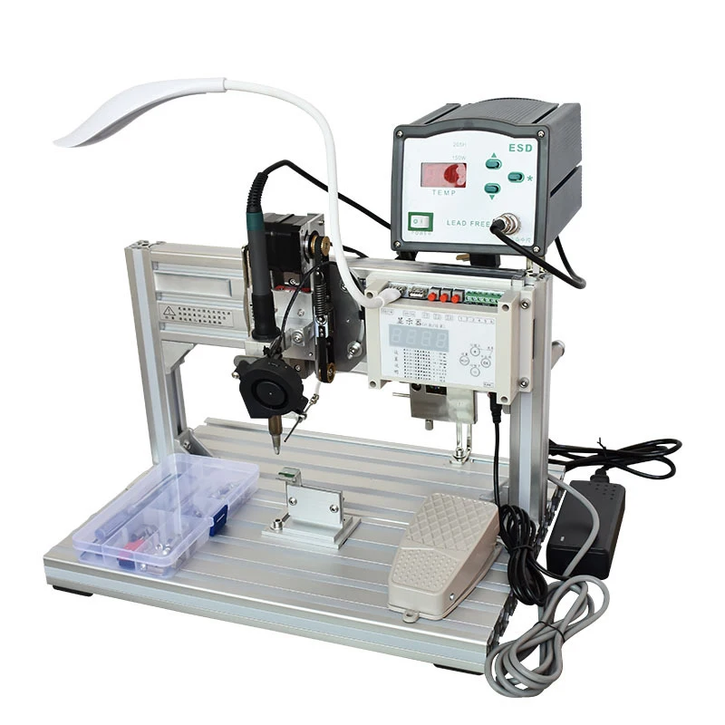 

Electric Soldering Machine Automatic Soldering Machine Smd Iron Machinea Station Iron Tip Soldering Tools Kit Soldering Stand