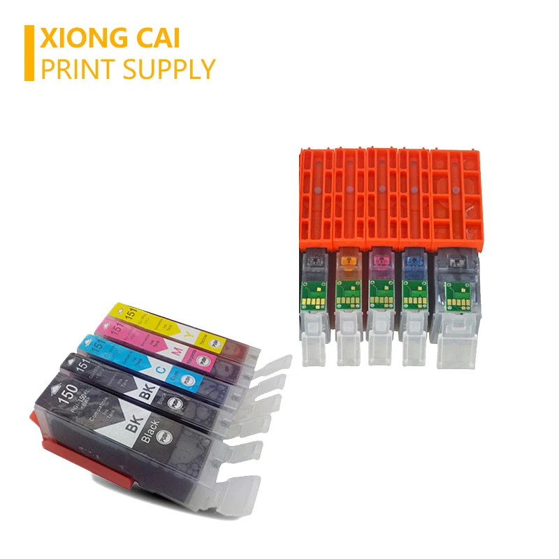 Для canon PIXMA IP7210 MG5410 MG5510 MG6410 MG6610 MG5610 MX921 MX721 IX6810 принтер PGI150 CLI 151 чернильный картридж