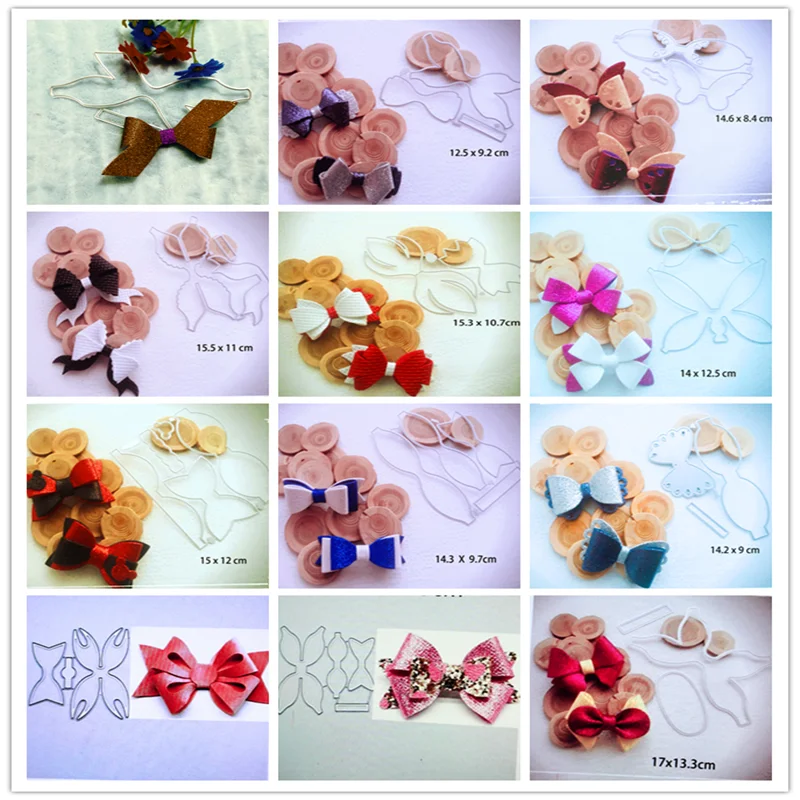 Галстук бабочка металлические режущие штампы трафареты для изготовления карт