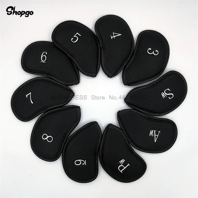 [2 цвета] чехол для гольфа с черепом из полиуретанового железа полный набор чехлов