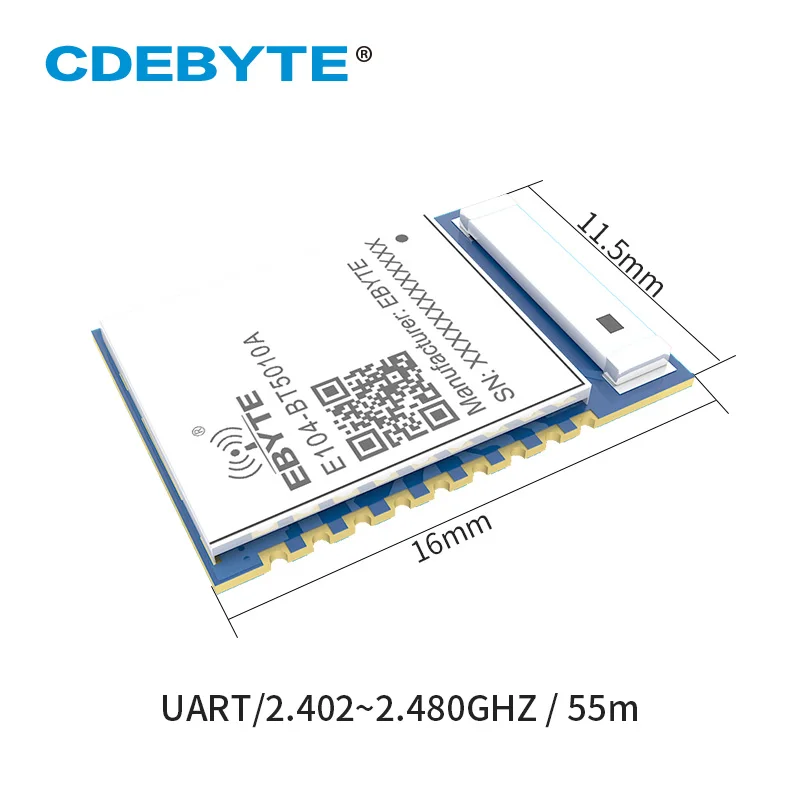 2 4 ГГц nRF52810 BLE5.0 модуль Bluetooth IoT трансивер UART низкая Мощность IBeacon Керамика антенный