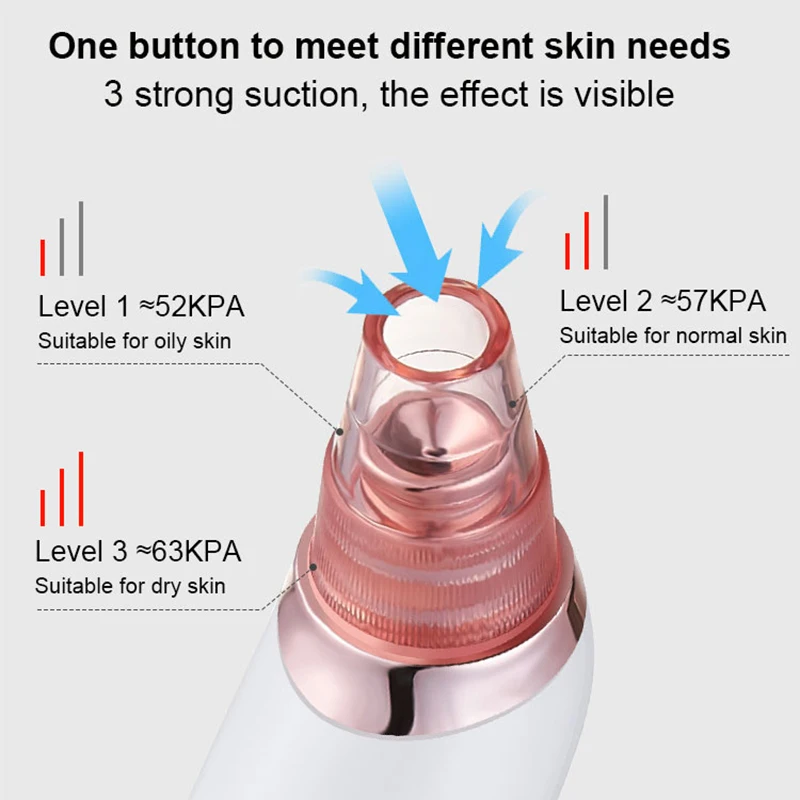 Электрический пылесос для удаления угрей инструмент вакуумный очиститель пор
