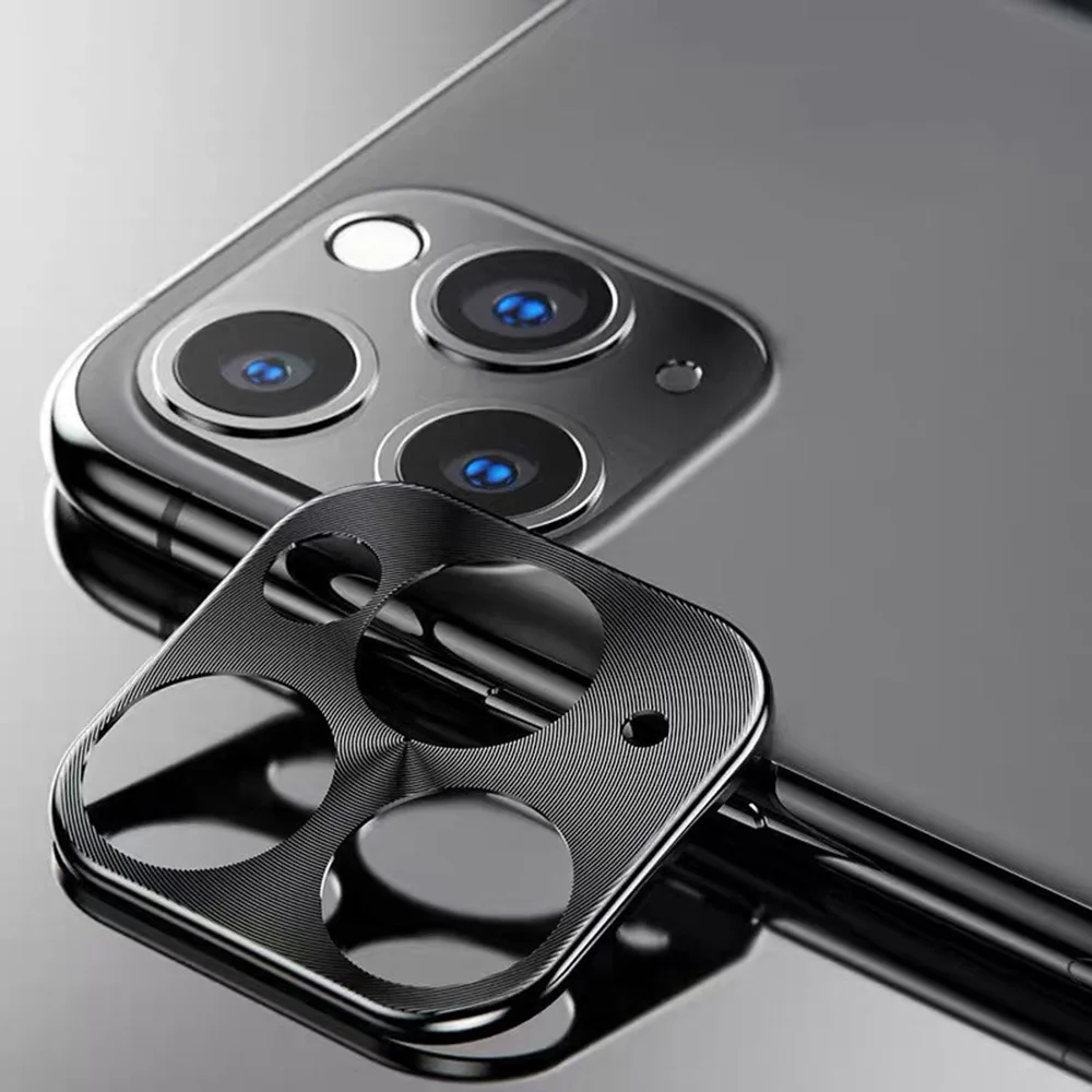Абсолютно новый для iPhone 11 Pro Max 6.5in металлическая рамка Полное покрытие стекло