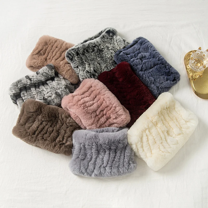 Зимний шарф кольцо Lantafe зимние аксессуары женские шарфы вязаный эластичный