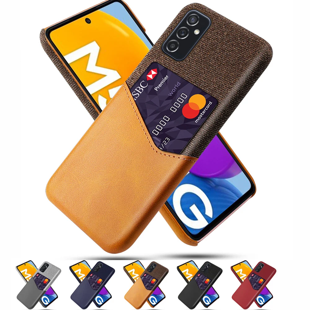 Чехол для Samsung Galaxy M52 5G чехол M42 M32 M22 M12 M51 M31 M21 кредитных карт тканевый | Мобильные