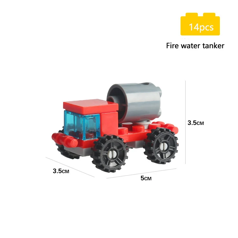 Мини Строительные блоки Танк самолет автомобиль город Военная серия Аксессуары