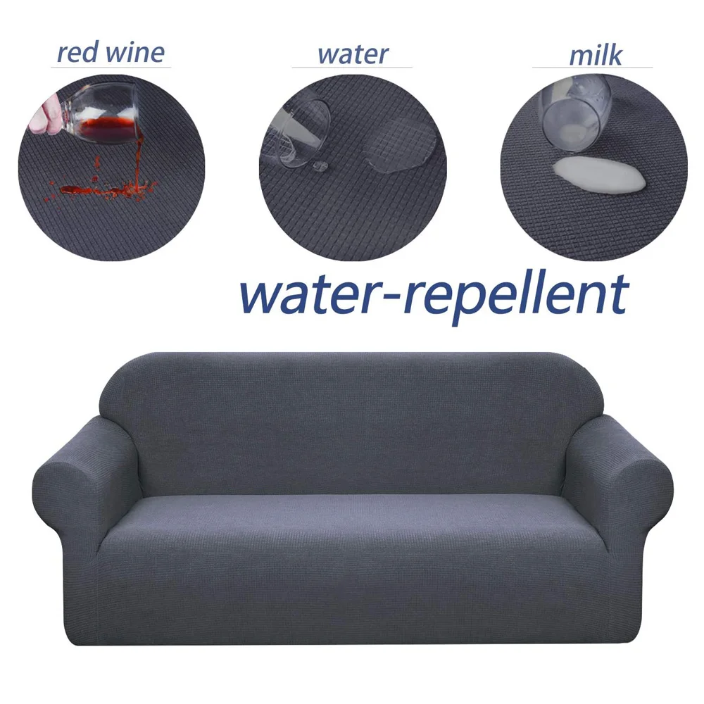 

1/2/3/4 Seater All-inclusive Repellent Elastic High Stretch Sofa Covers Splash Proof Slipcover Protector Settee Cover