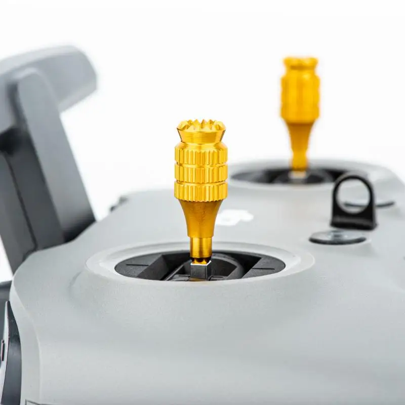 

For DJI FPV Remote Control Joystick Aluminum Alloy Adjustable Height Thumb Rocker Rod Protector Drone Rocker Accessories