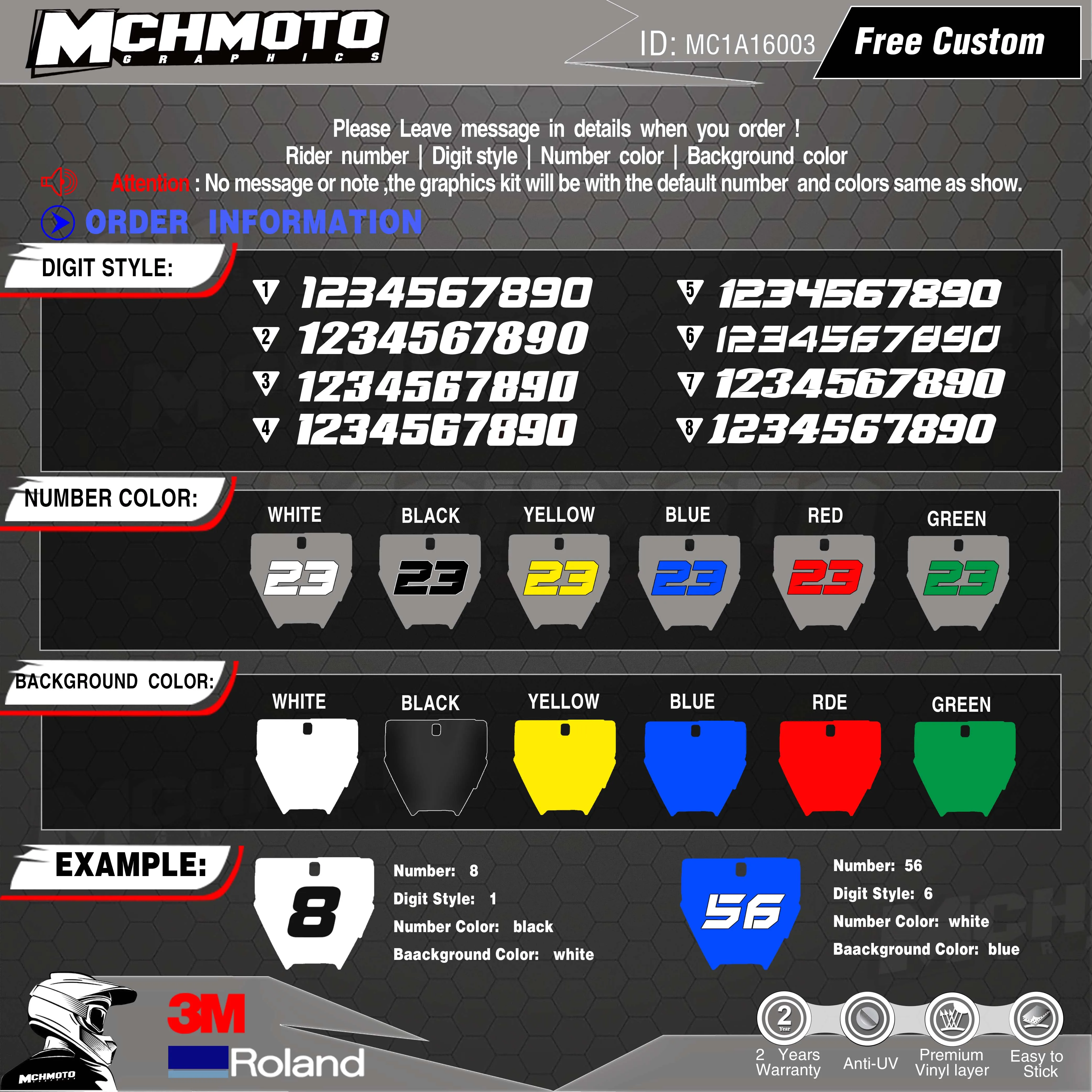Графика команды на заказ Фоны наклейки 3m ForTC FC TX FX FS16 18 TE FE 17 до 19 лет|Наклейки и