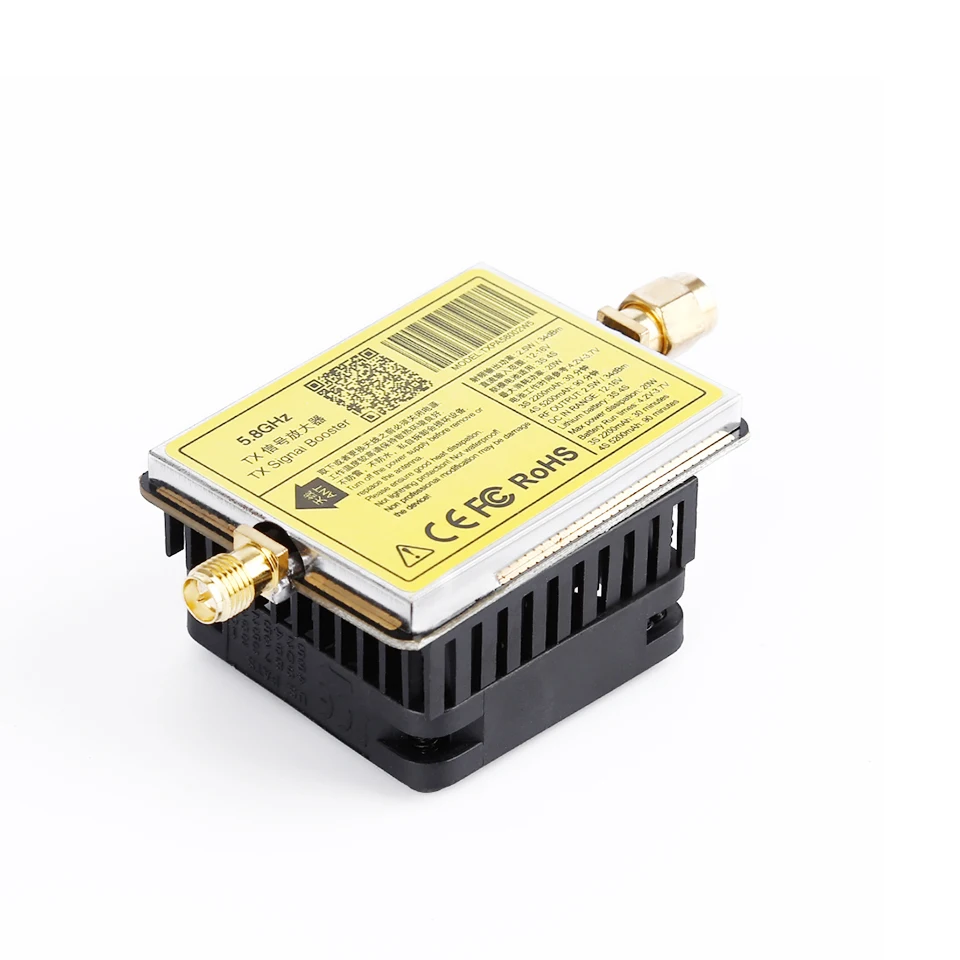 TXPA58002W5 усилитель сигнала ISM 5,8G AV Передатчик усилитель мощности 600 мВт до 4,5 Вт FPV передатчик расширитель диапазона для TS832 TS5828