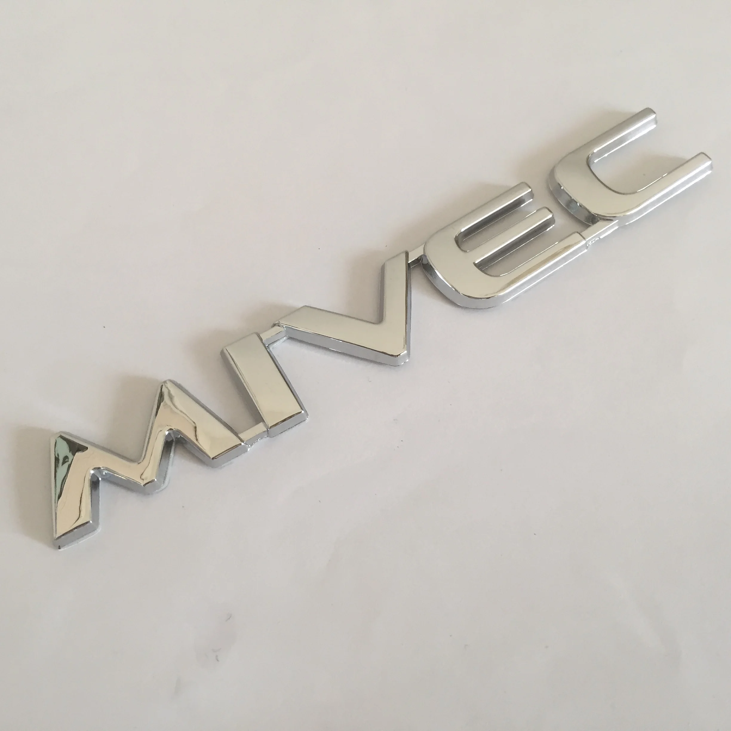 1 шт. ABS хром MIVEC Автомобильная буква задняя зеркальная эмблема значок наклейка