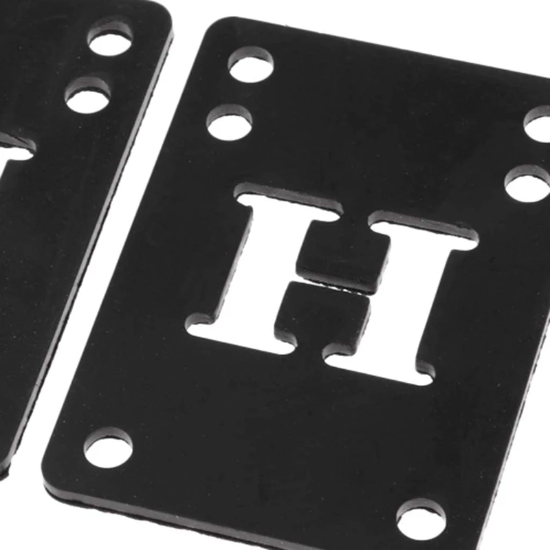 

2Pcs Rubber Skateboard Longboard Riser Pad Shock Pads 1/8 3mm Reduce Vibrations Skateboard Accessories