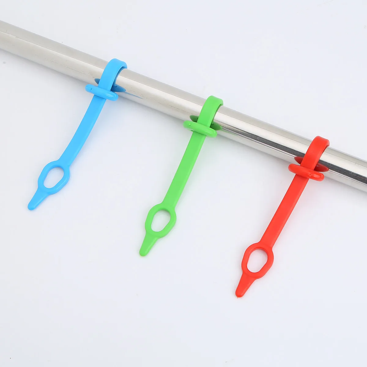 9 шт. ветронепроницаемые фиксированные крючки с пряжкой силиконовые для одежды