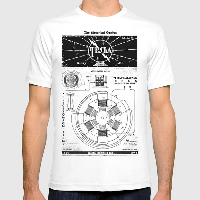 

Nikola Tesla T Shirt People Vintage