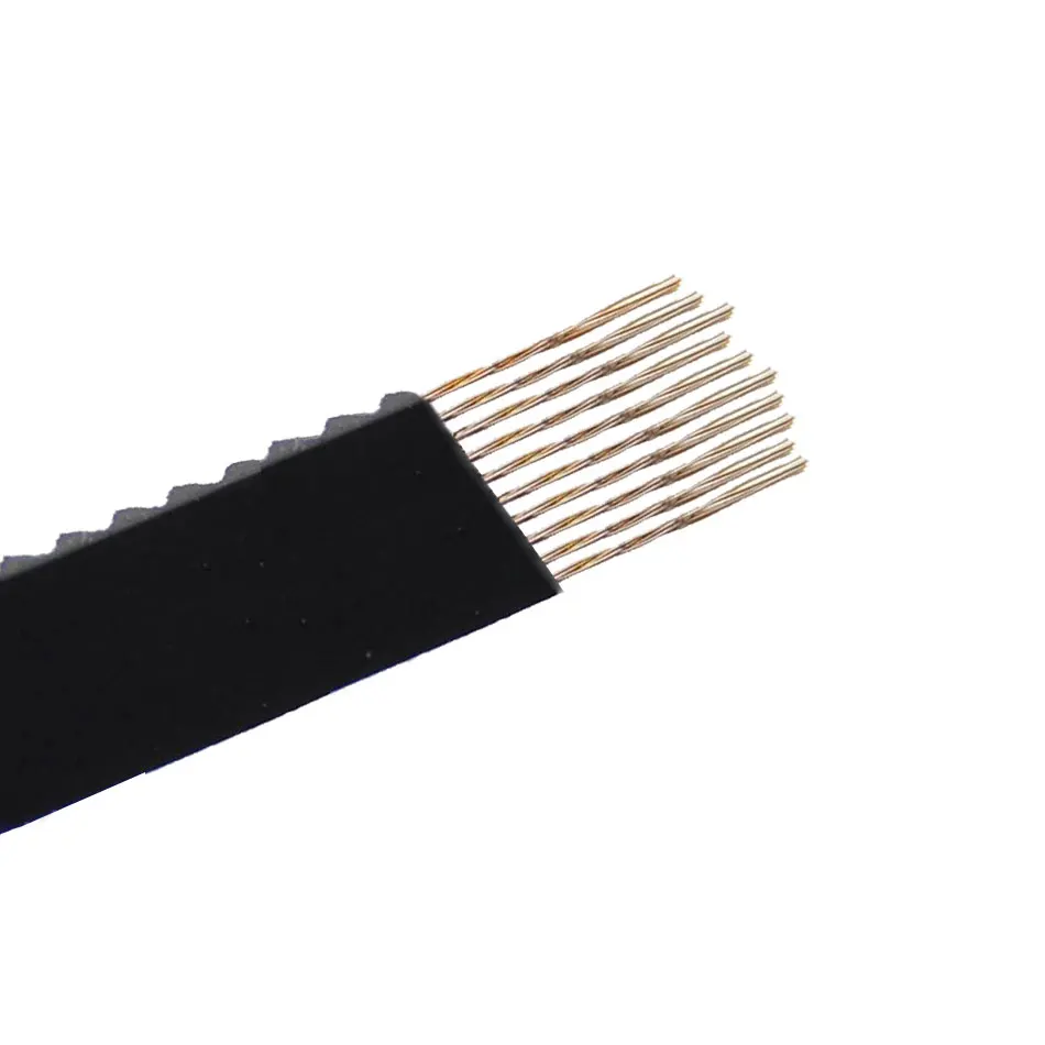 1 метр 5 м ремень для синхронизации со стальным проводом черный полиуретановый